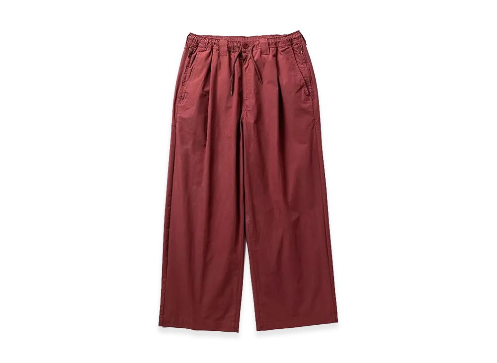 TIGHTBOOTH Baggy Pipe Pants "Burgundy"