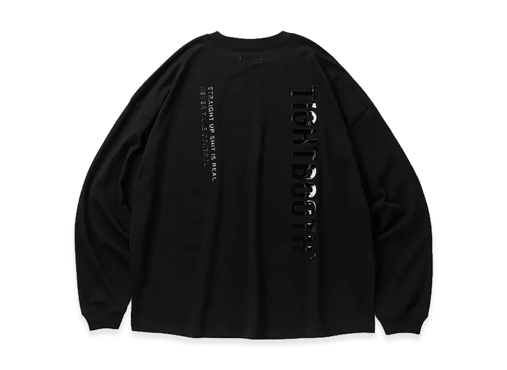 TIGHTBOOTH Label Logo LS T-Shirt "Black"