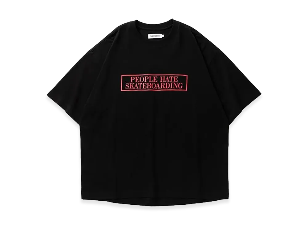 TIGHTBOOTH People Hate Skate Tee "Black"