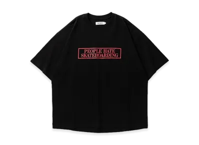 TIGHTBOOTH People Hate Skate Tee "Black"