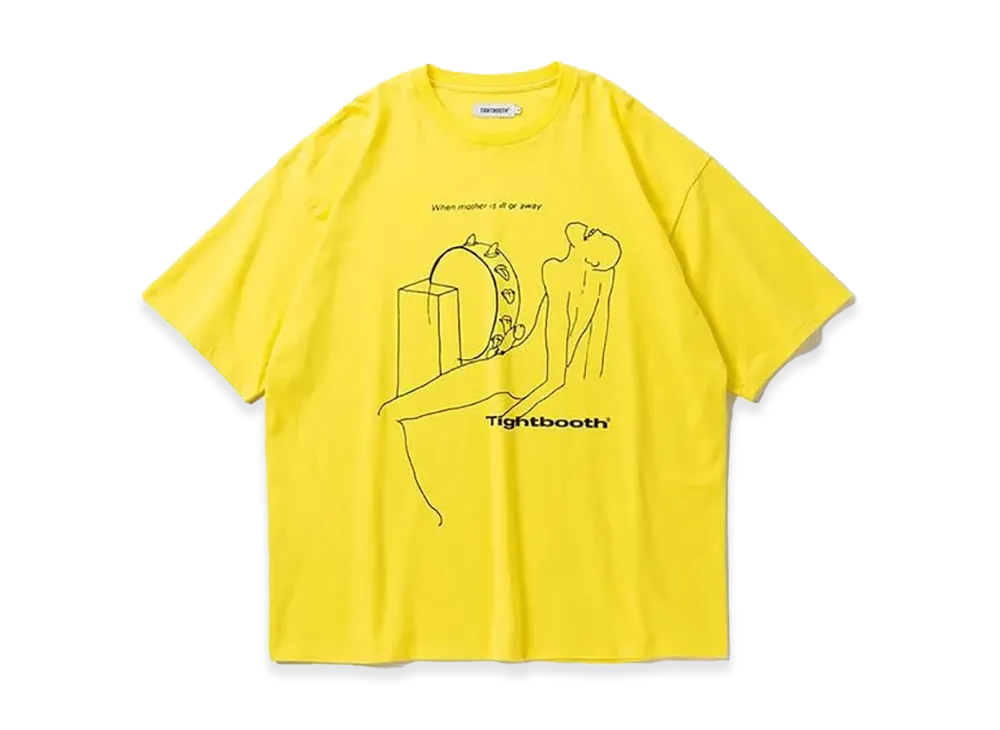 TIGHTBOOTH New Gear S/S T-Shirt "Yellow"