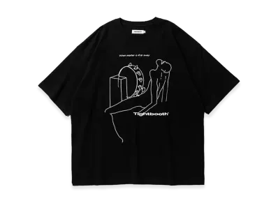 TIGHTBOOTH New Gear S/S T-Shirt "Black"