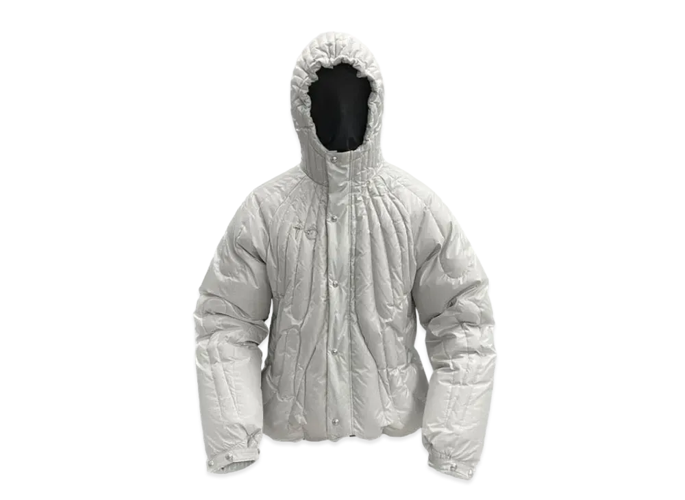 THUG CLUB Cave Goose Down Jacket "Silver"