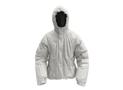 THUG CLUB Cave Goose Down Jacket "Silver"