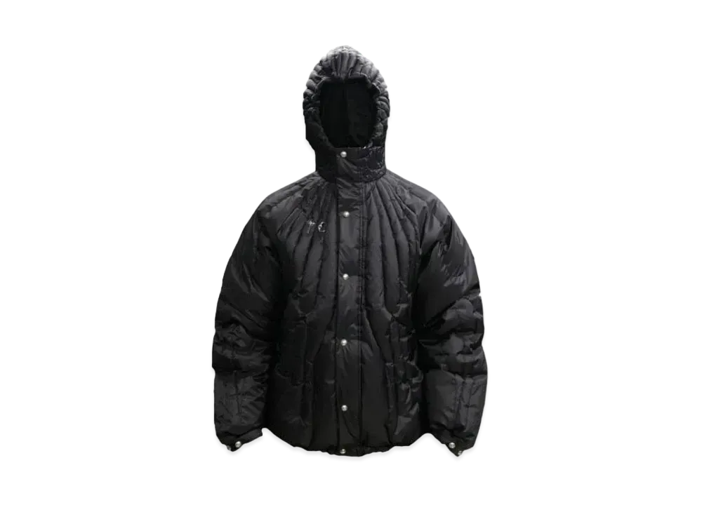 THUG CLUB Cave Goose Down Jacket "Black"