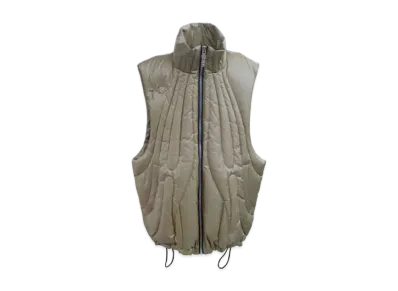 THUG CLUB Cave Goose Down Vest "Beige"