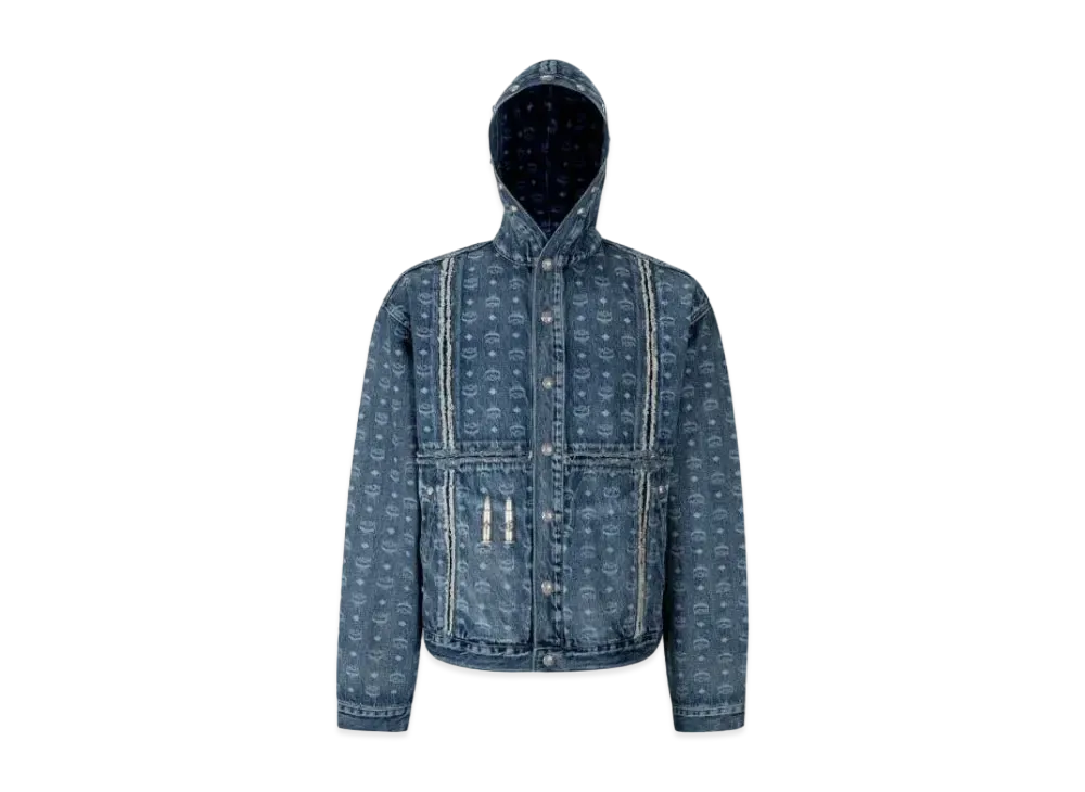THUG CLUB Mcm TC Bullet Denim Jacket "Blue"