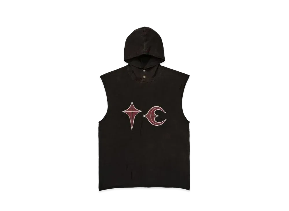 THUG CLUB Rock Hooded Vest "Black"