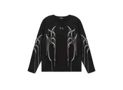 THUG CLUB Tribal Tree Sleeve "Black White"