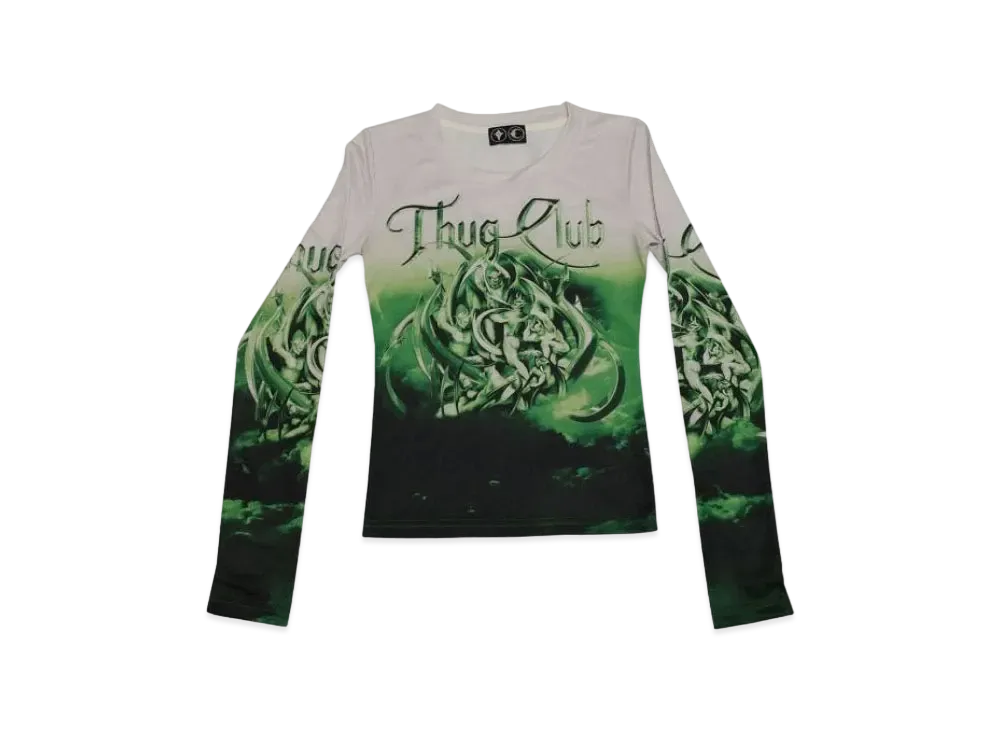 THUG CLUB TC JPG Sleeve Women "Green"