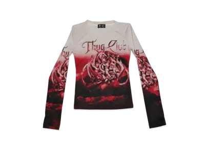 THUG CLUB TC JPG Sleeve Women "Red"