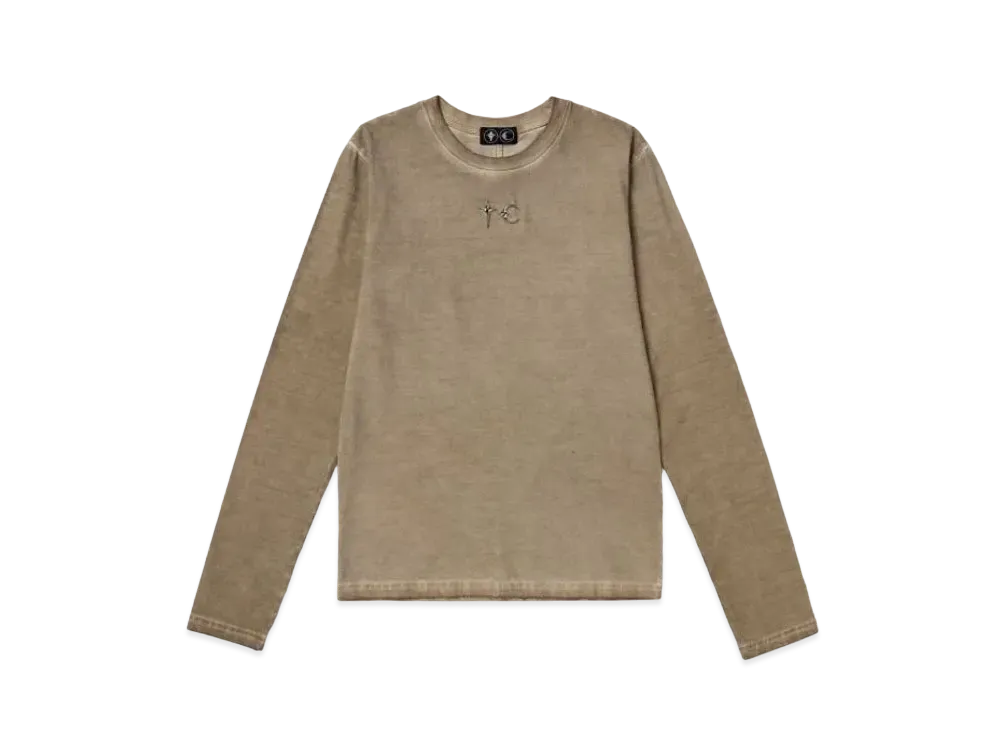 THUG CLUB Back T Sleeve "Beige"