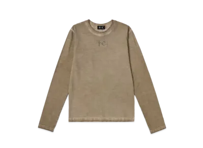 THUG CLUB Back T Sleeve "Beige"