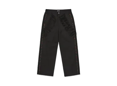 THUG CLUB Castle Cowboy Pants "Black"