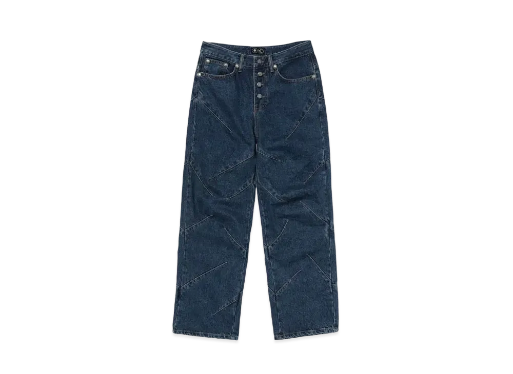 THUG CLUB TC Pin Denim Pants "Blue"