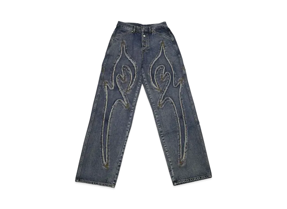 THUG CLUB Denim Tribal Pants "Denim"