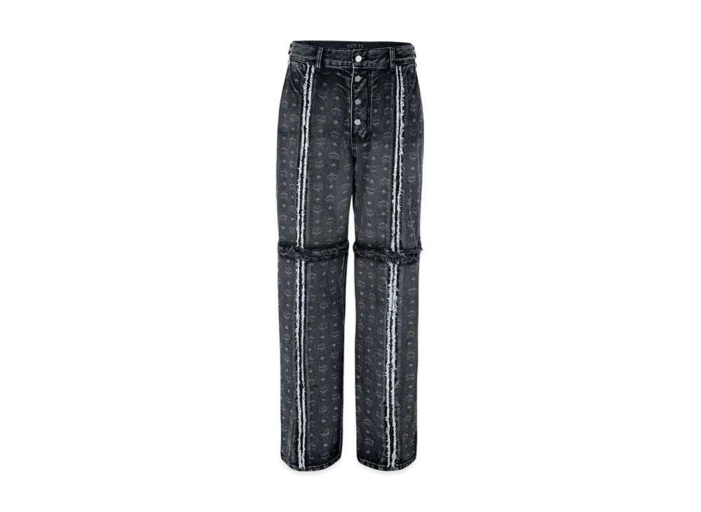 THUG CLUB MCM TC Zip Denim Pants "Black"