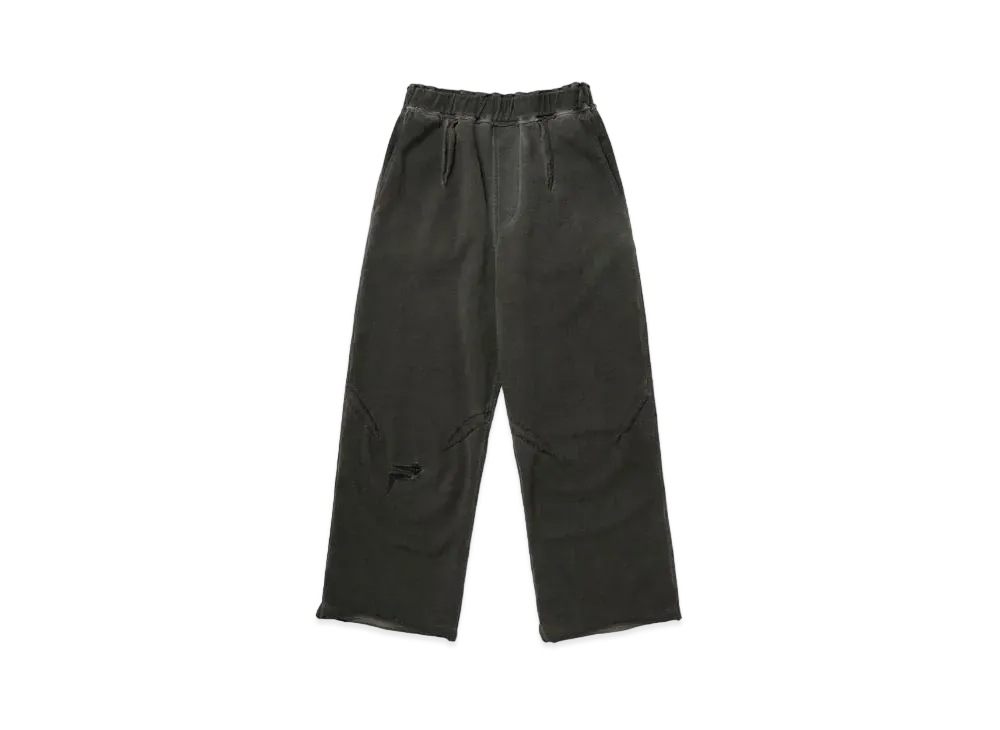 THUG CLUB x FILA Logo Sweat Pants "Wash Black"