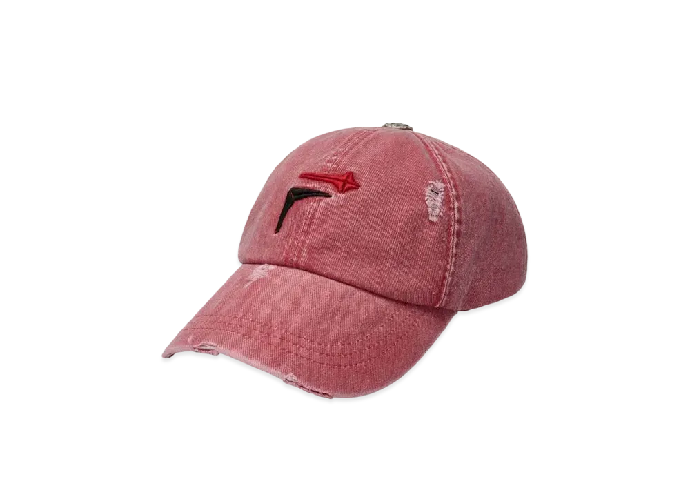 THUG CLUB x FILA Cap "Wash Red"