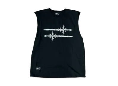THUG CLUB Cross T Sleeveless "Black"