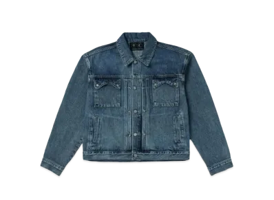 THUG CLUB Claw Denim Jacket "Blue"