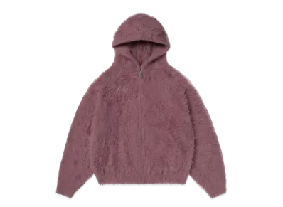 THUG CLUB Pack Fur Zip-up Hoodie "Pink"