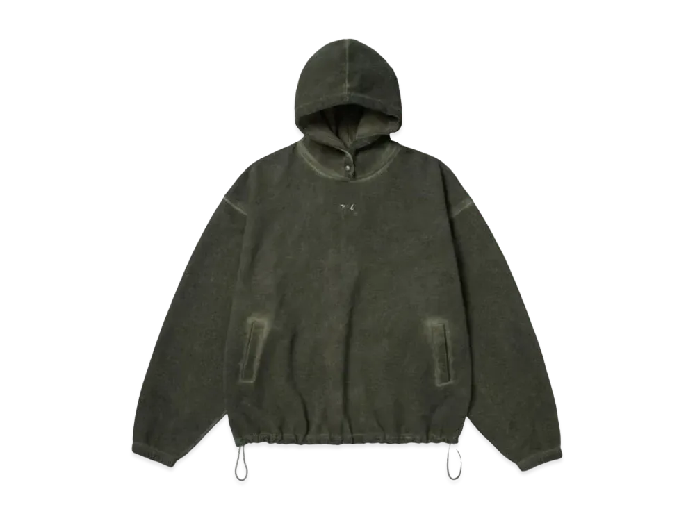 THUG CLUB Color Emblem Hoodie "Khaki"