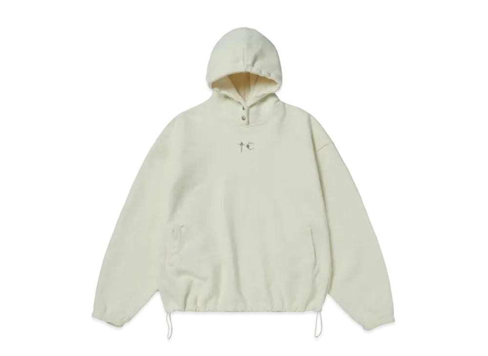 THUG CLUB Color Emblem Hoodie "Ivory"