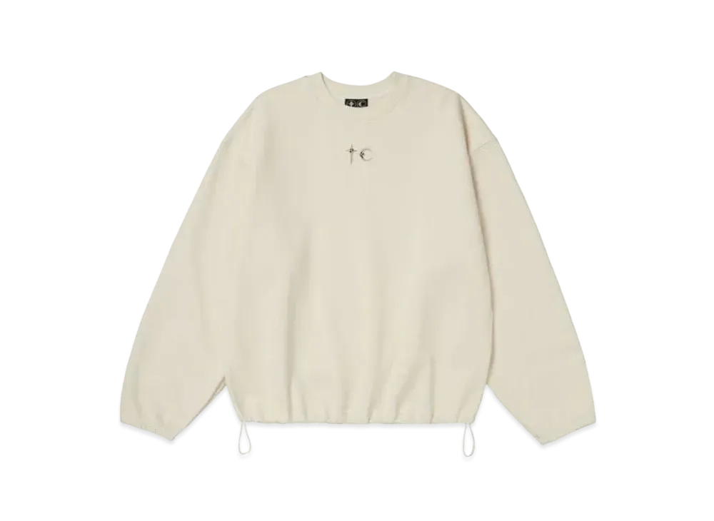 THUG CLUB Color Emblem Sweatshirt "Ivory"