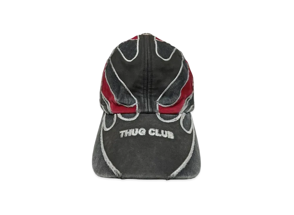 THUG CLUB Chopper Flame Stud Cap "Red"