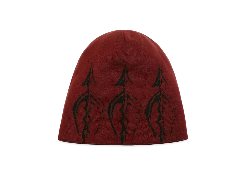 THUG CLUB Iron Spear 3pin Beanie "Red"