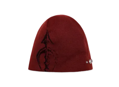 THUG CLUB Iron spear pin Beanie "Red"