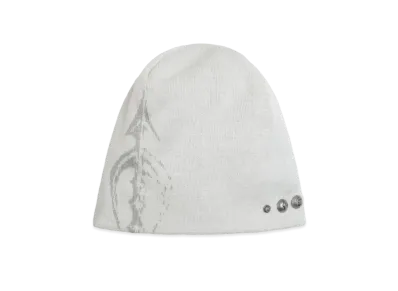 THUG CLUB Iron spear pin Beanie "White"