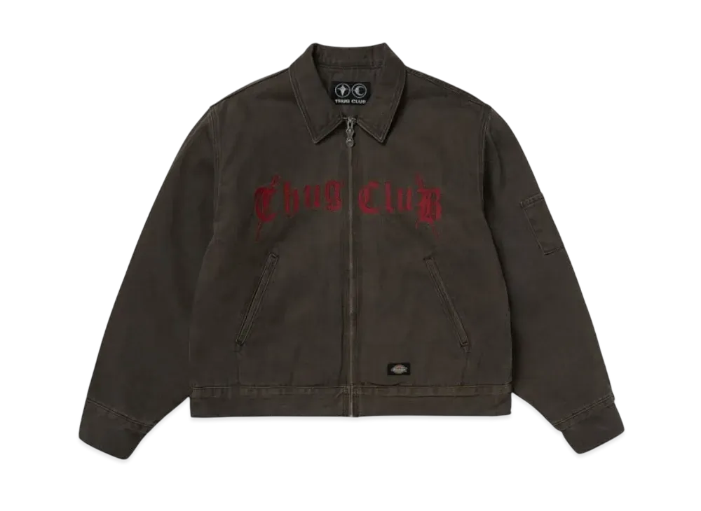 THUG CLUB x Dickies Eisenhower Jacket "Brown"
