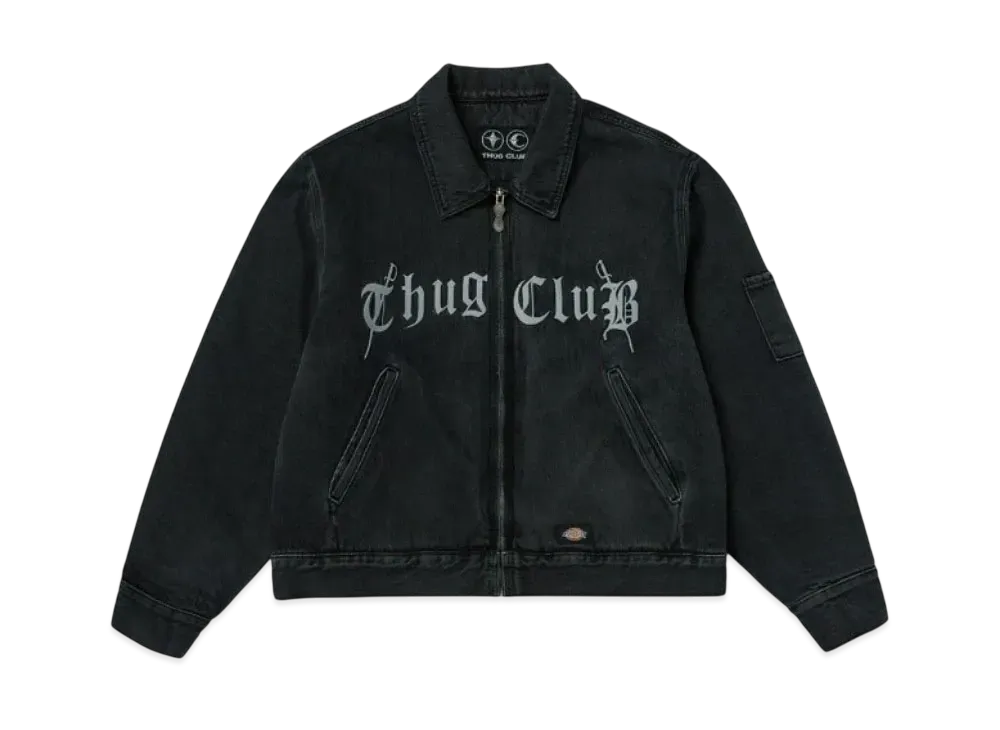 THUG CLUB x Dickies Eisenhower Jacket "Denim Black"