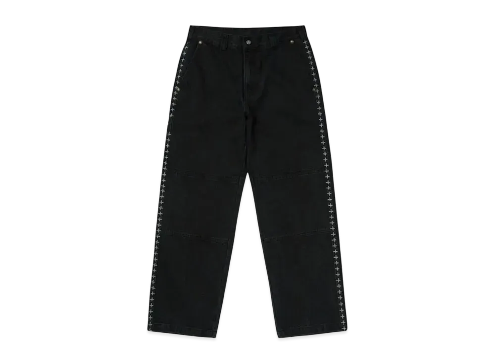 THUG CLUB x Dickies X Stitch Pants "Black"