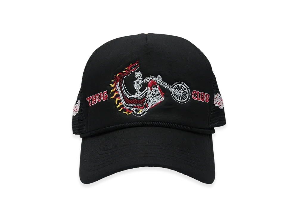 THUG CLUB Dragon Chopper Cap "Black"