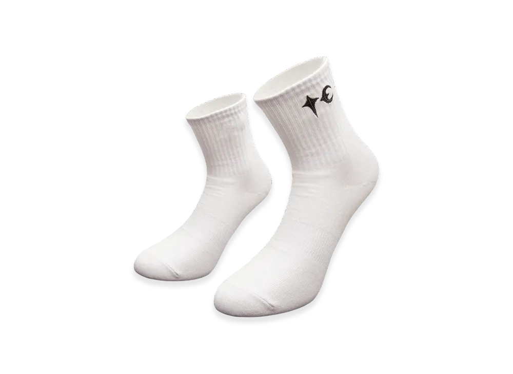 THUG CLUB TC Embroidered Socks "White"