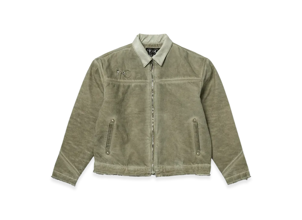 THUG CLUB TC Washed Work Jacket "Beige"