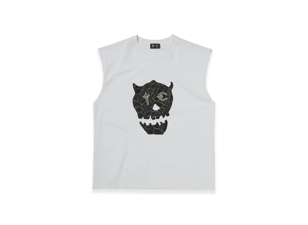 THUG CLUB TC Skull Sleeveless "White"