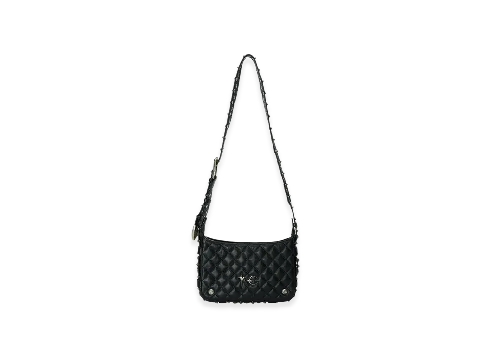 THUG CLUB Angels Quilted Belt Bag "Black"