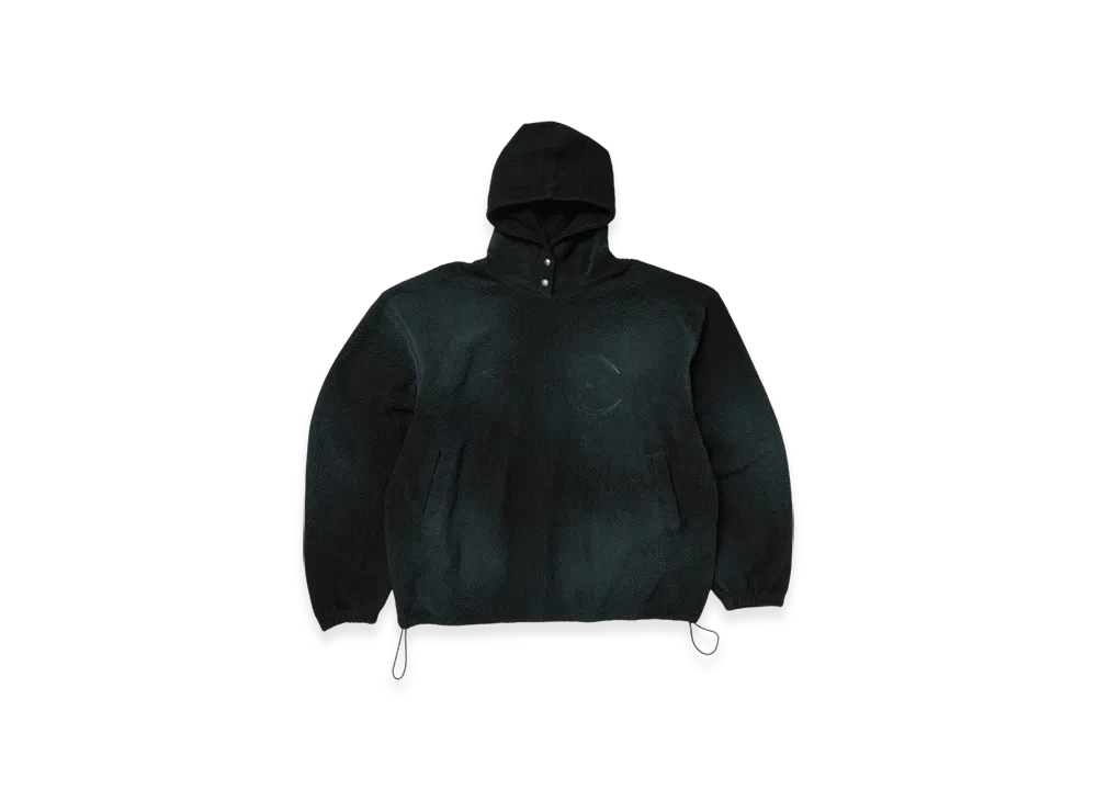 THUG CLUB TC Sprayed Terry Hoodie "Black"