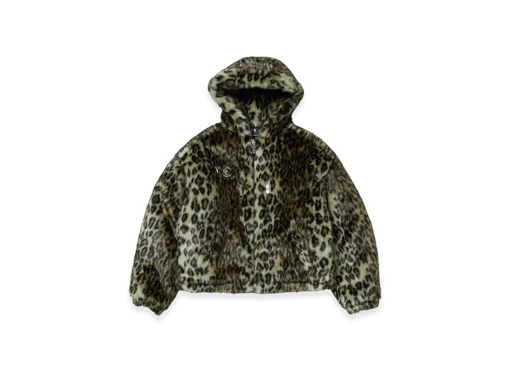 THUG CLUB TC Big Fur Jacket "Brown"