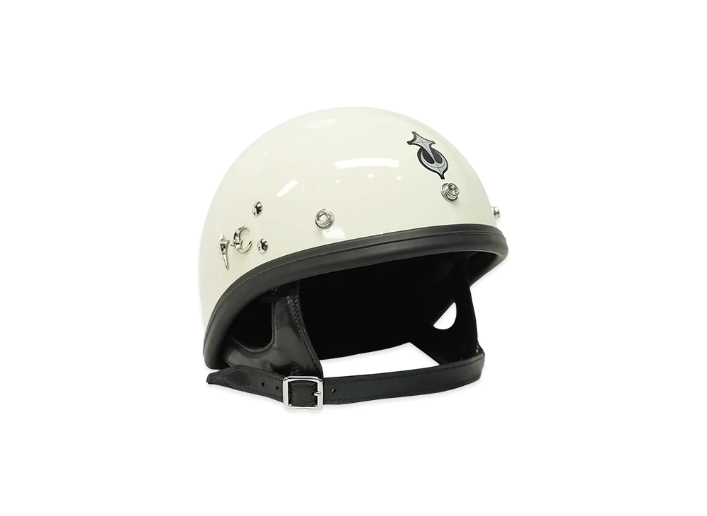 THUG CLUB x CREED MOTORCYCLES G-1 TC Helmet "White"