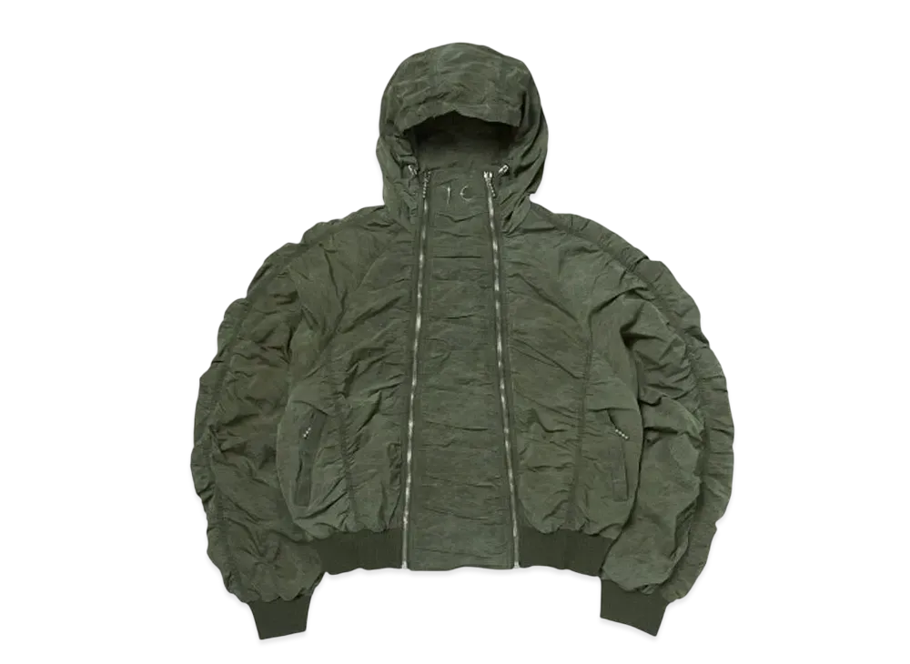 THUG CLUB Scarred Double Flying Bio Jacket "Khaki"