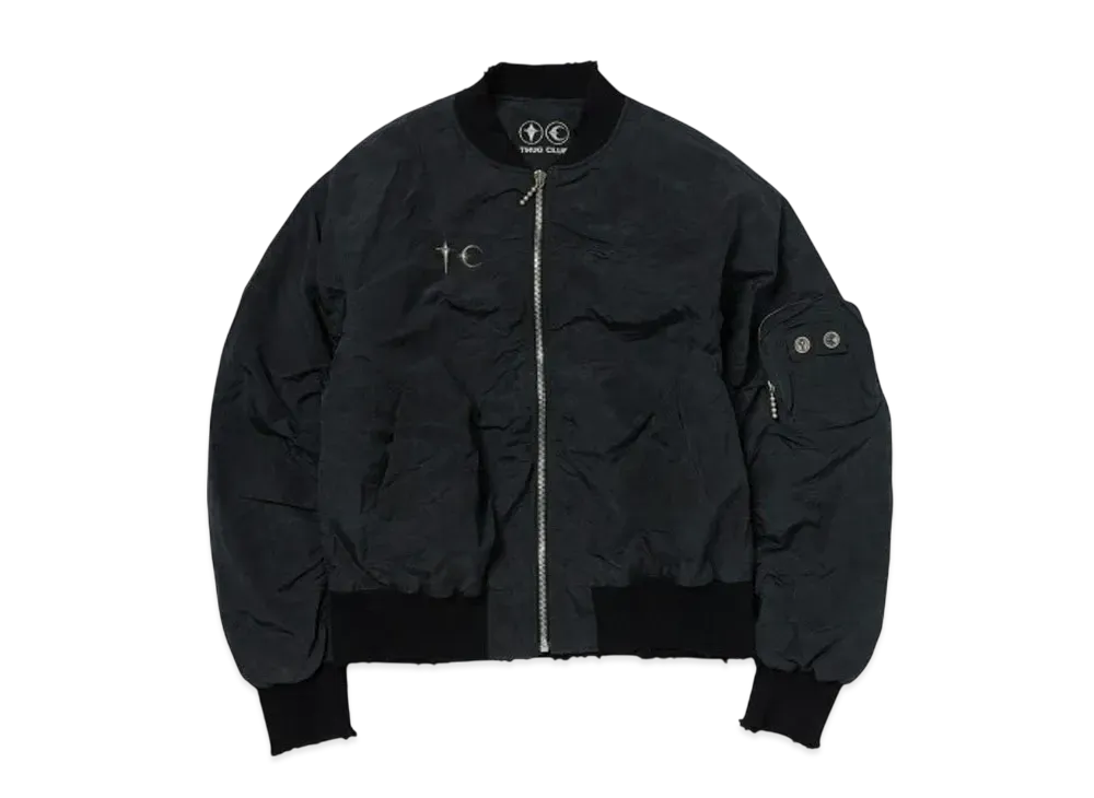 THUG CLUB Scarred Tango Charlie Bomber "Black"