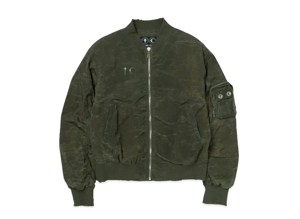 THUG CLUB Scarred Tango Charlie Bomber "Khaki"