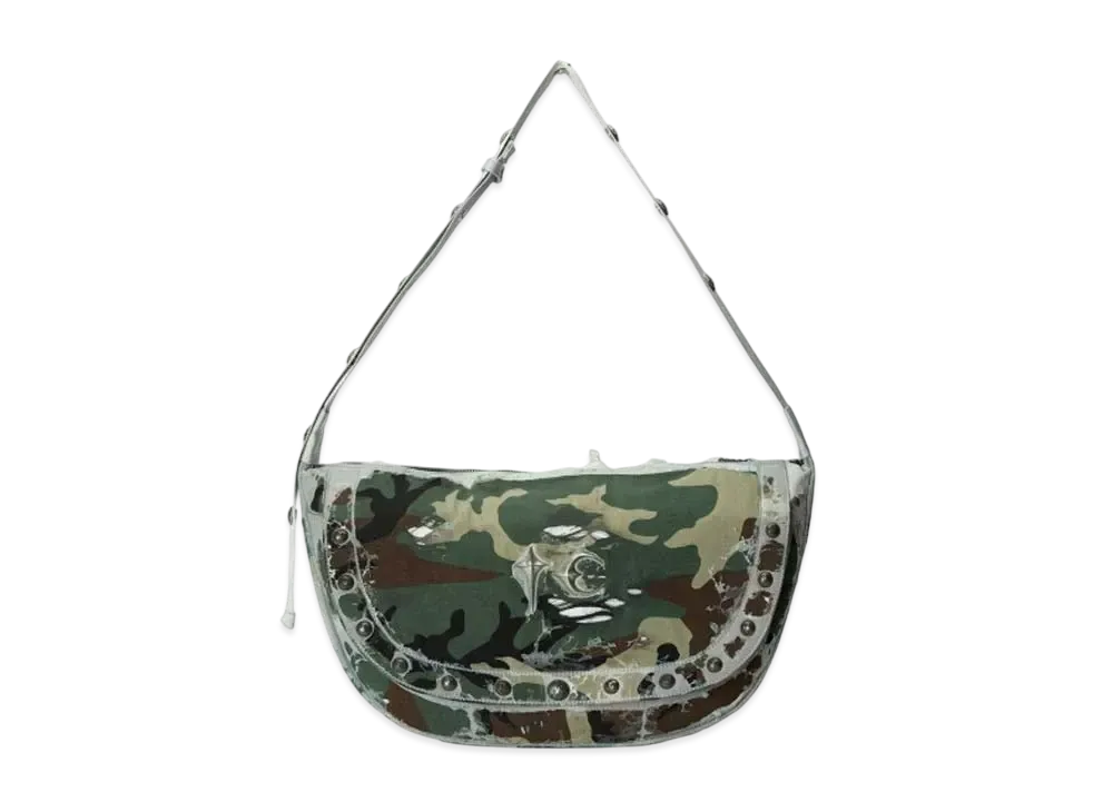 THUG CLUB Burnt Bio Army Messenger Bag "Multi"