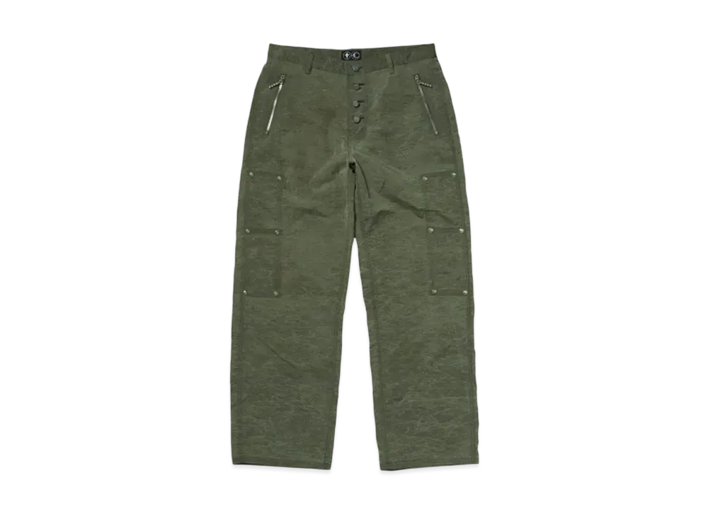 THUG CLUB Scarred Bio Army Pants "Khaki"