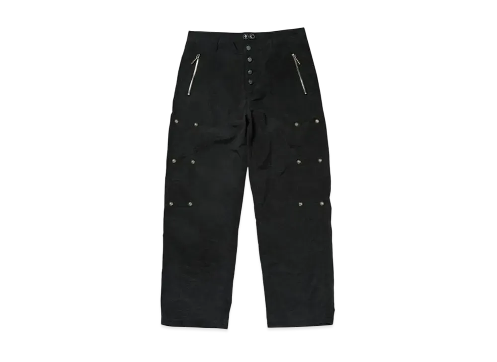 THUG CLUB Scarred Bio Army Pants "Black"